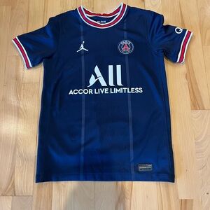 Neymar Jr. Jordan Blue PSG Home Jersey